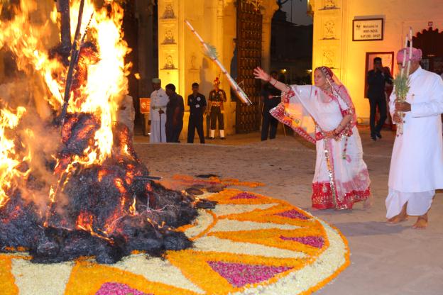 Holika Dahan Puja - Holi Festival